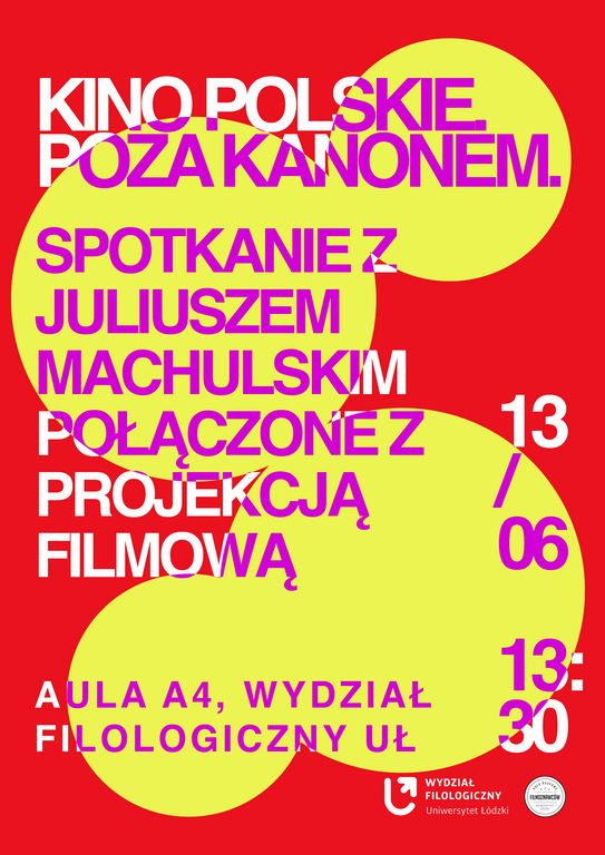 Plakat zapraszający na wydarzenie