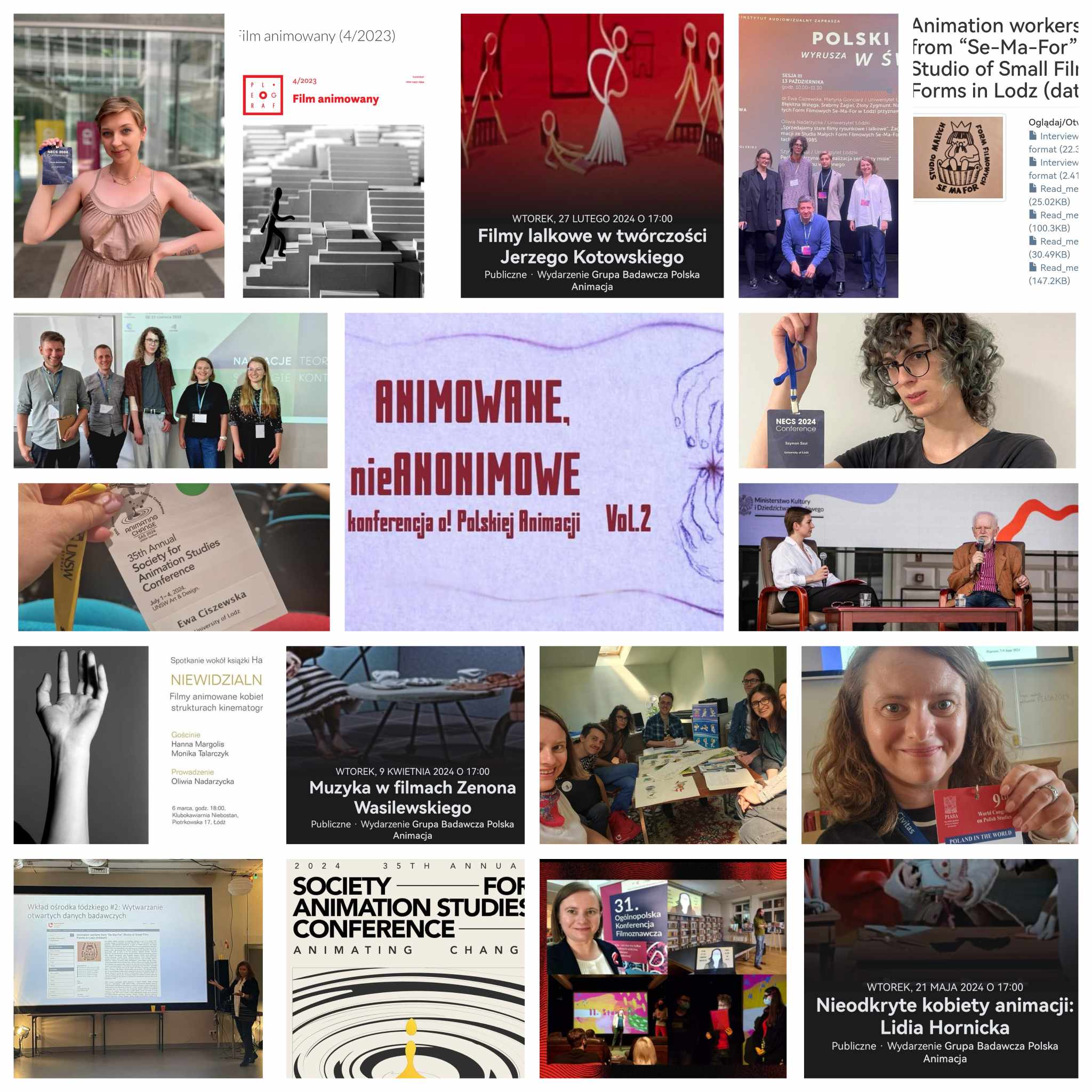 kolaż ze zdjęciami